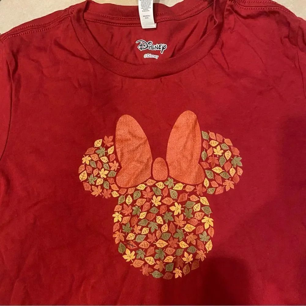 Disney Autumn Minnie Mouse Tee - Picture 2 of 4